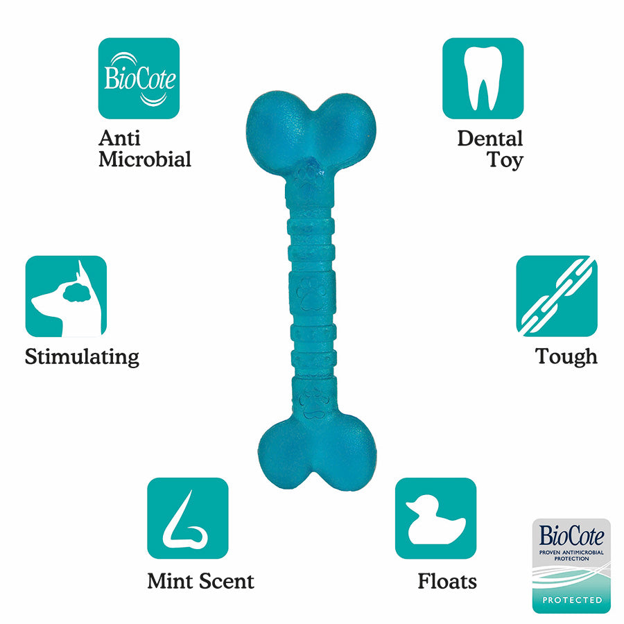 BioSafe | Antimicrobial Puppy Bone Dog Toy