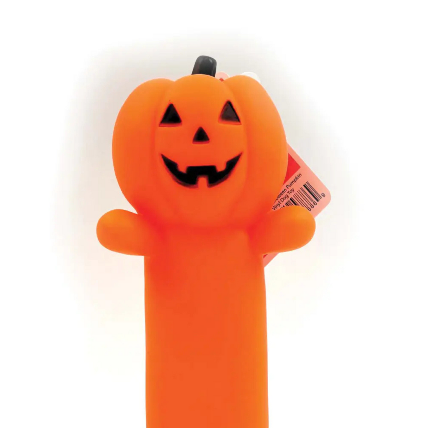 Happy Pet Halloween Pumpkin | Vinyl Dog Toy
