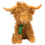 Jumbo Festive Highland Cow 🐂 Christmas Dog Toy by Happy Pet