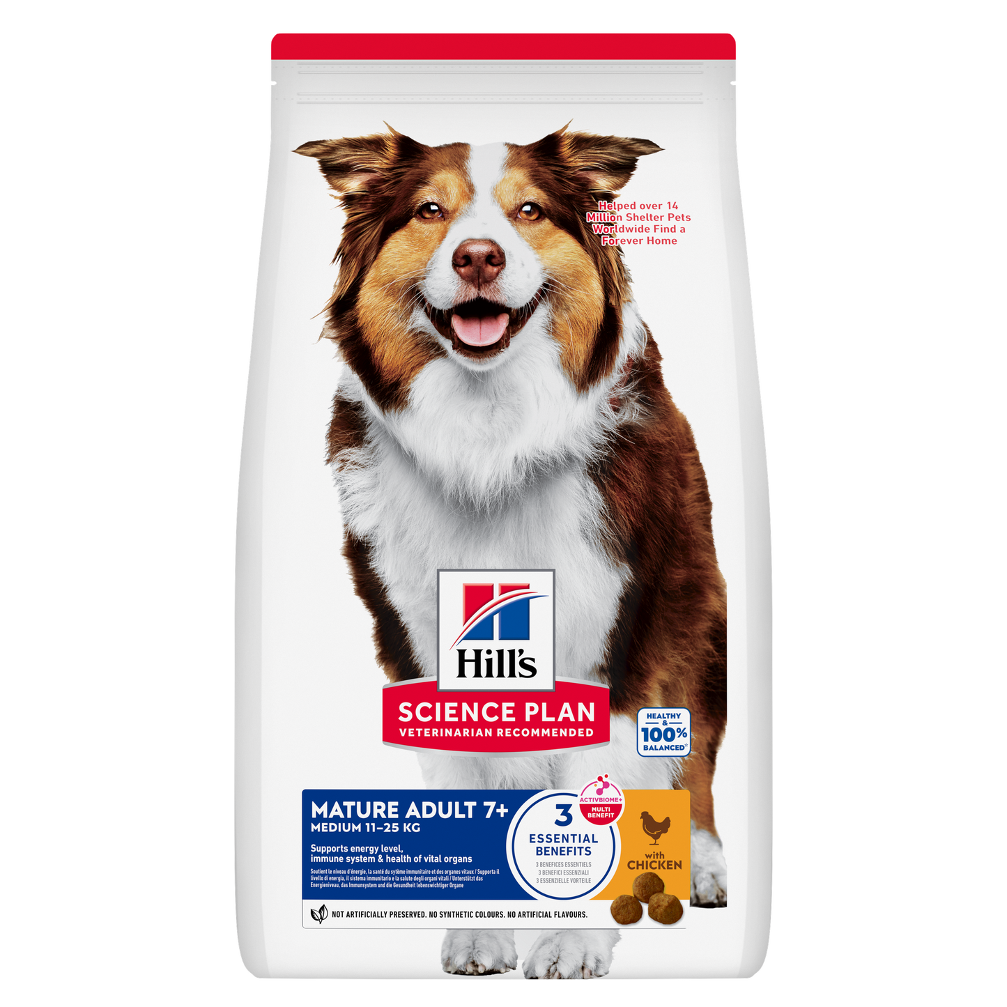 Hill's Science Plan Mature Chicken Medium Breed Dry Food for Senior Dogs