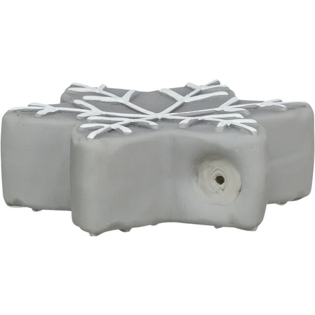 Christmas dog toy grey star
