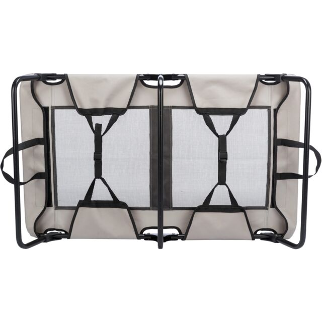 Trixie Dog Lounger STRONG Edition | Raised Cooling Dog Bed with Folding Metal Frame