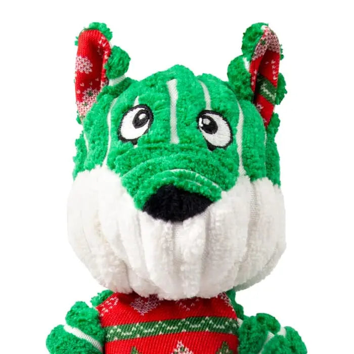 KONG Holiday Floppy Knots Fox | 2025 Christmas Dog Toy