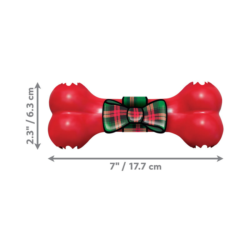 KONG Goodie Bone | Interactive Christmas Dog Toy
