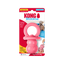 Pink KONG Binkie dog toy packaging on a white background