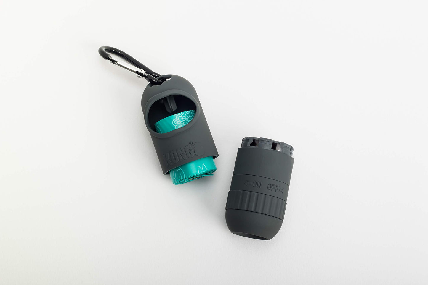 KONG | HandiPOD Mini Dog Walking Starter Kit with Poop Bags, Torch & Hand Sanitiser