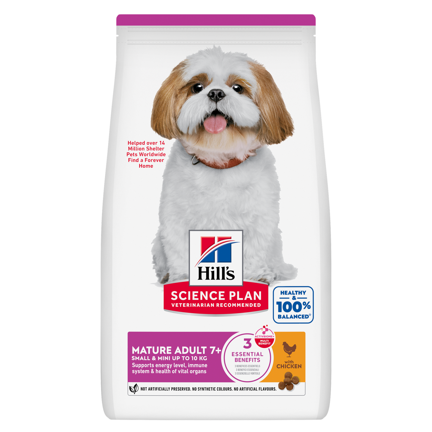 Hill's Science Plan Mini Mature Chicken Small Breed Dry Food for Senior Dogs
