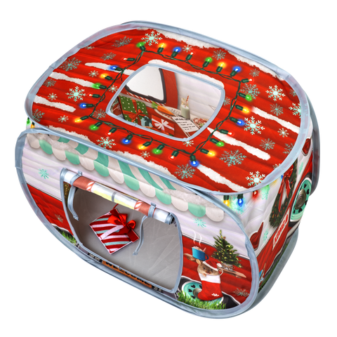 KONG Holiday Play Spaces Camper 🎄 Christmas Cat Toy
