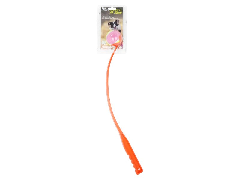 Cheeko Launch-A-Ball Long Handle | Dog Ball Thrower | Hands-Free Fetch