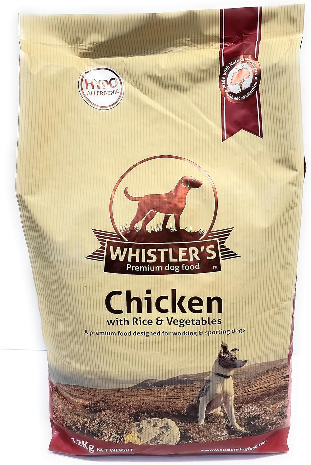 Whistlers Chicken with Rice & Vegetables 🐔 VAT Free Dry Dog Food