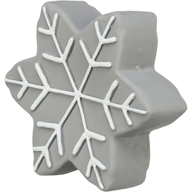 Christmas dog toy grey star