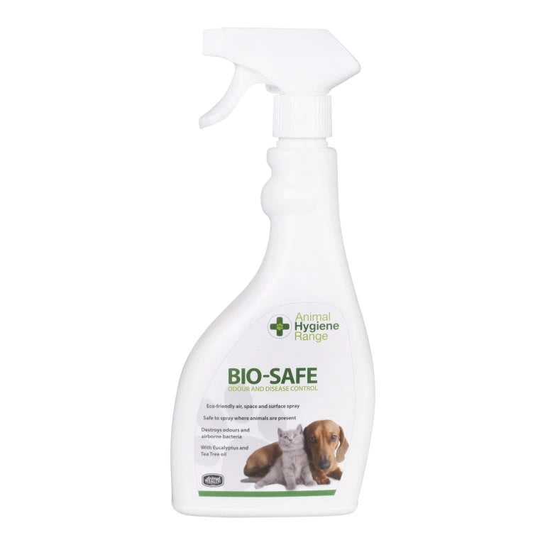 Bio Safe | Eco Friendly & Pet Safe Disinfectant & Odour Eliminating Cleaner with Essential Oils by Animal Hygiene Range