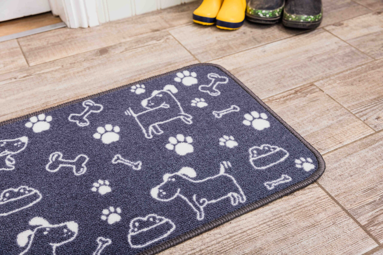 Dinner Mate Absorbent Food & Water Bowl Mat by Pet Rebellion