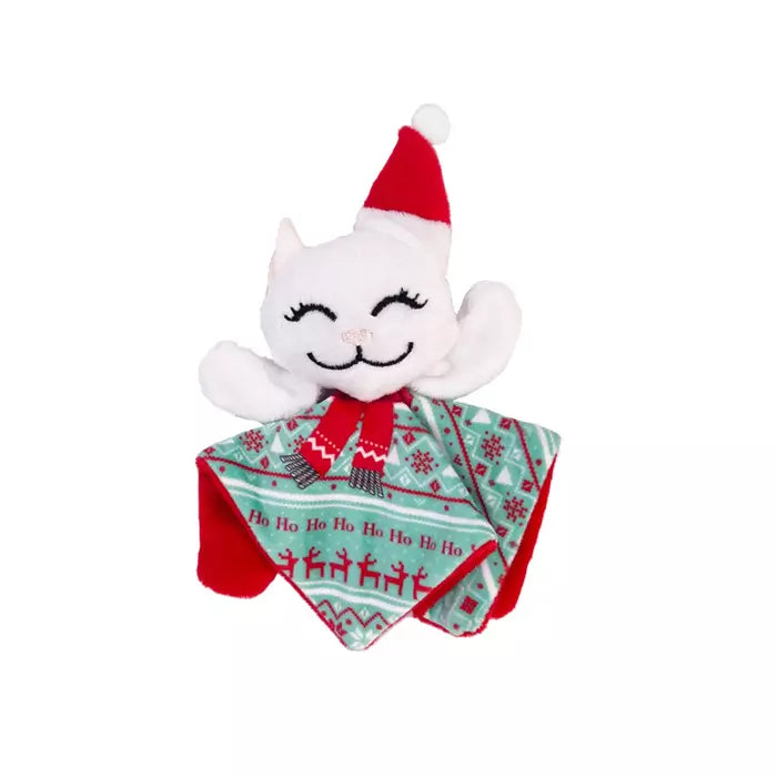 KONG Holiday Crackles Santa Kitty | 2025 Christmas Cat Toy