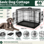 Savic | Dog Cottage | Black Double Door Cage Crate
