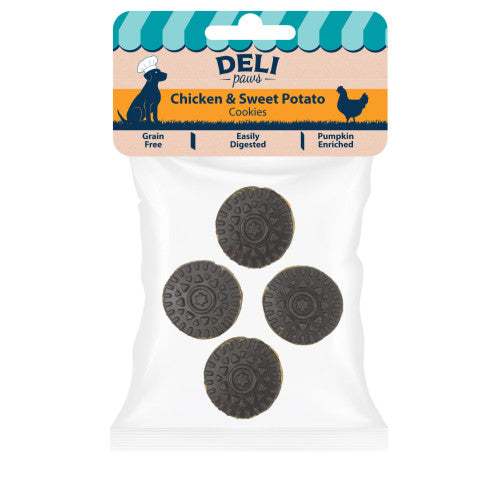 Deli Paws Cookies | Natural Dog Chewy Treat by Happy Pet