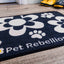 Dinner Mate Absorbent Food & Water Bowl Mat by Pet Rebellion