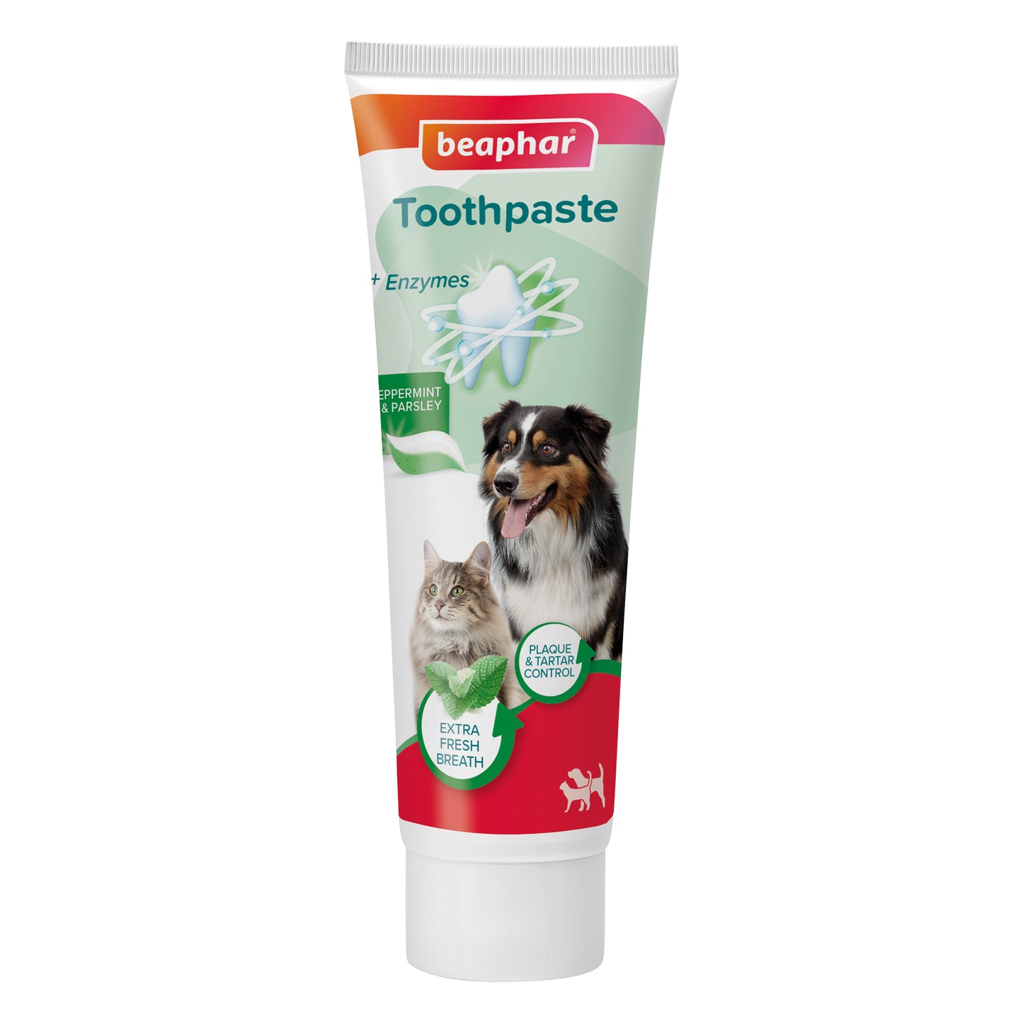 Beaphar Fresh Breath Toothpaste 🌿 for Dogs & Cats | Peppermint Oil, Parsley & Enzymes 100g