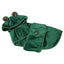 Dog green teddy bear drying robe towel