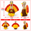 Tommy Turkey Latex 🦃 Dog Toy by Happy Pet