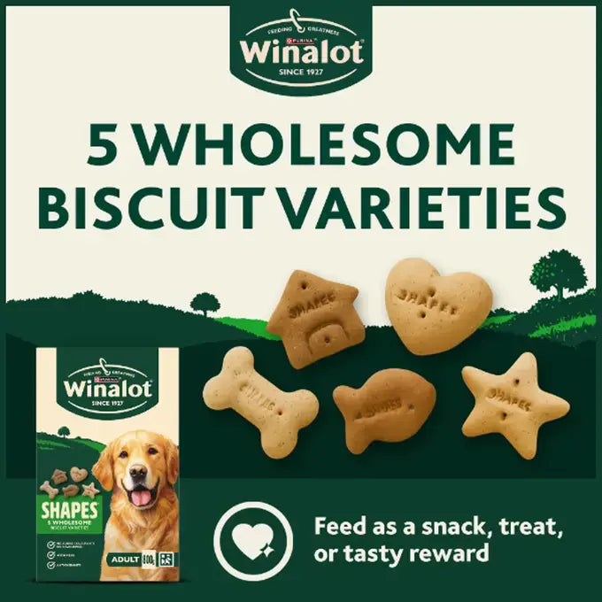 Winalot Shapes Dog Biscuits 🦴 15kg Bulk Box