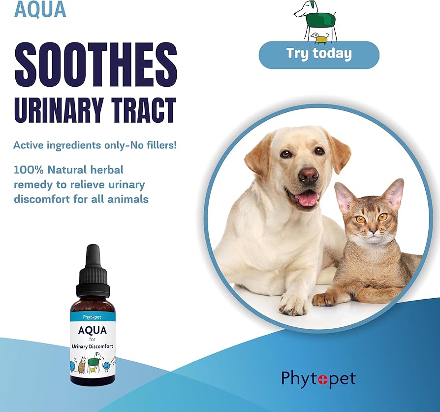 PhytoPet | Liquid Herbal Supplement | Aqua for Urinary Discomfort