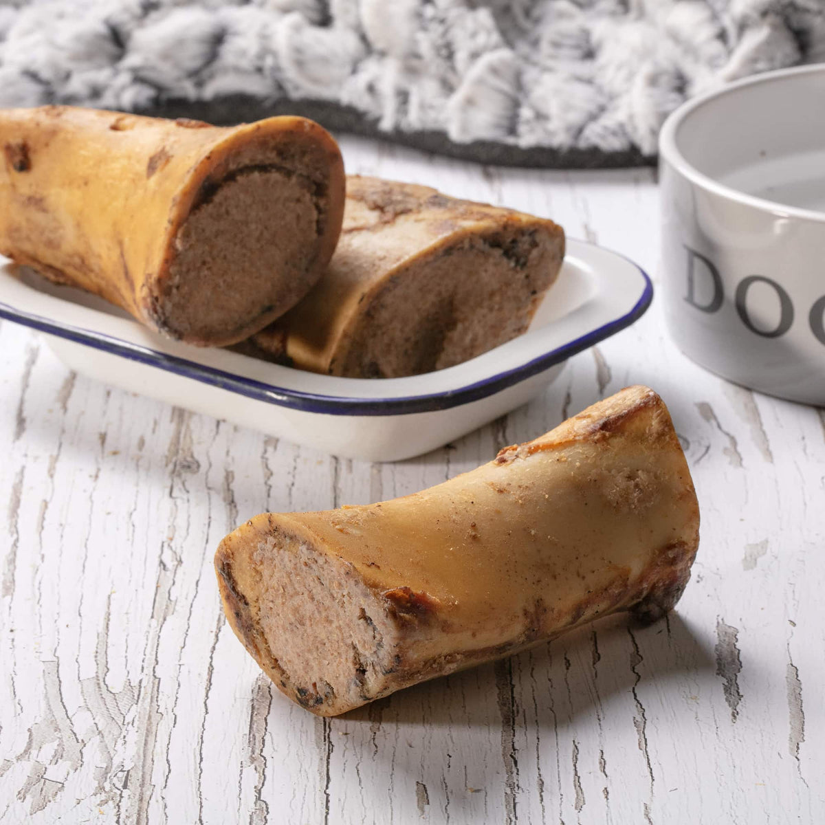 Hollings Smoked Filled Beef Bone for Dogs 🐮 Natural Treat