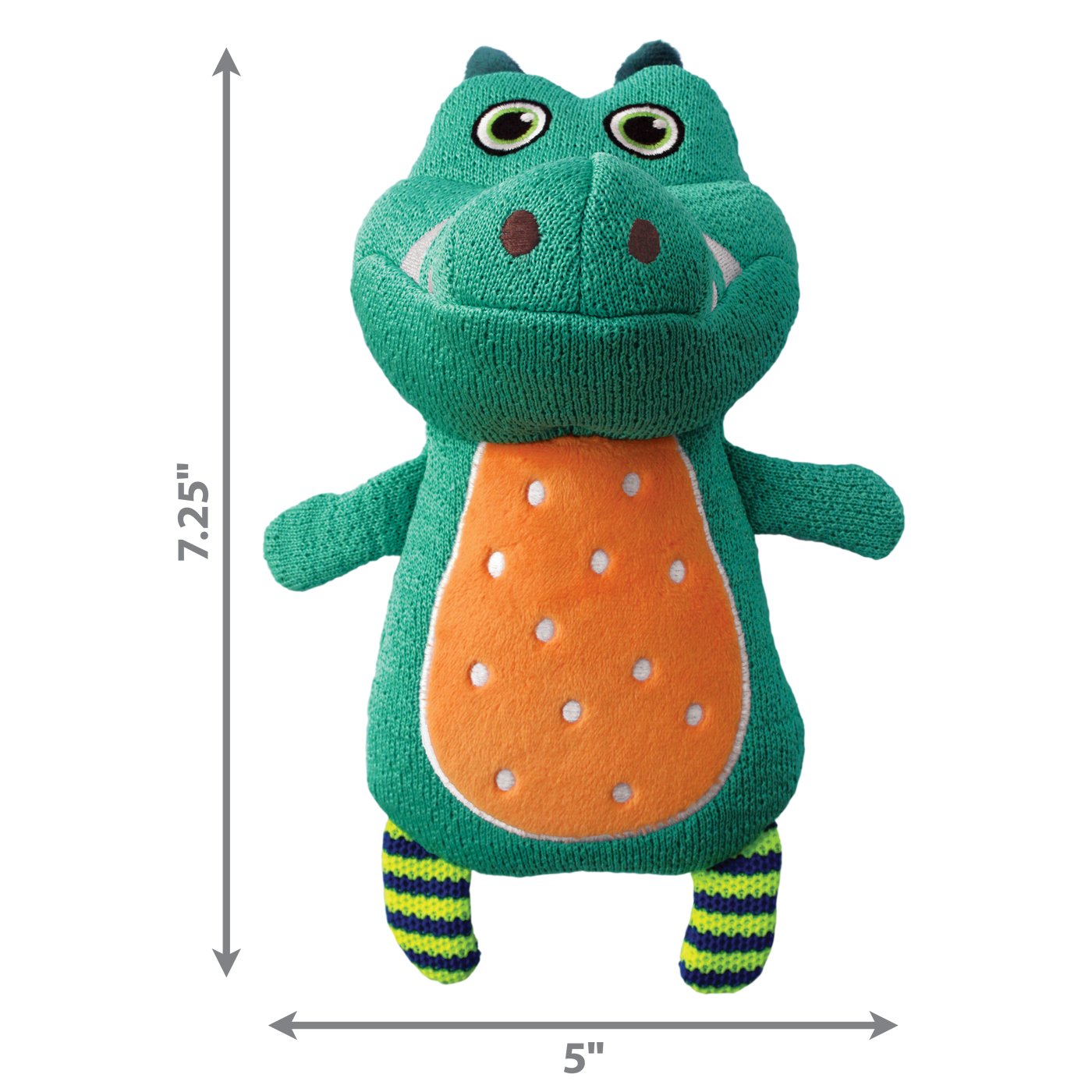 KONG Whoopz Gator | Soft Dog Toy
