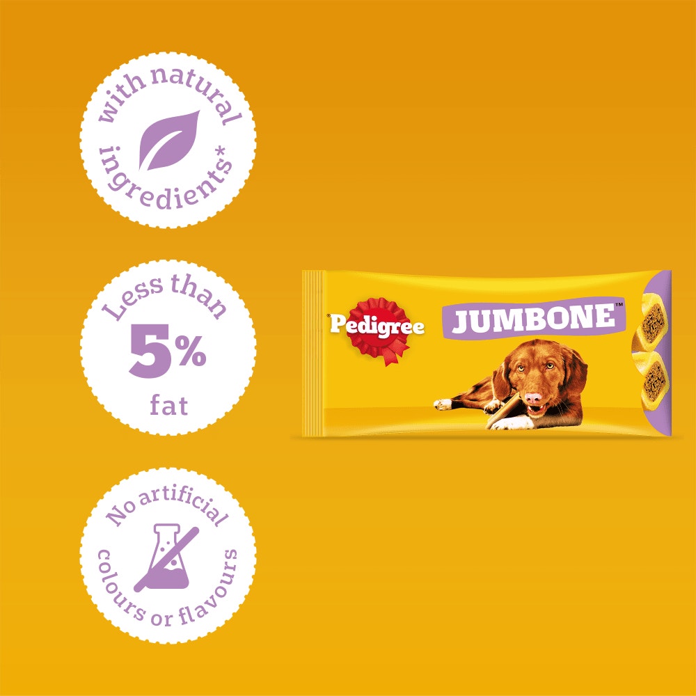 Pedigree Jumbone Beef & Poultry Dog Chew Sticks