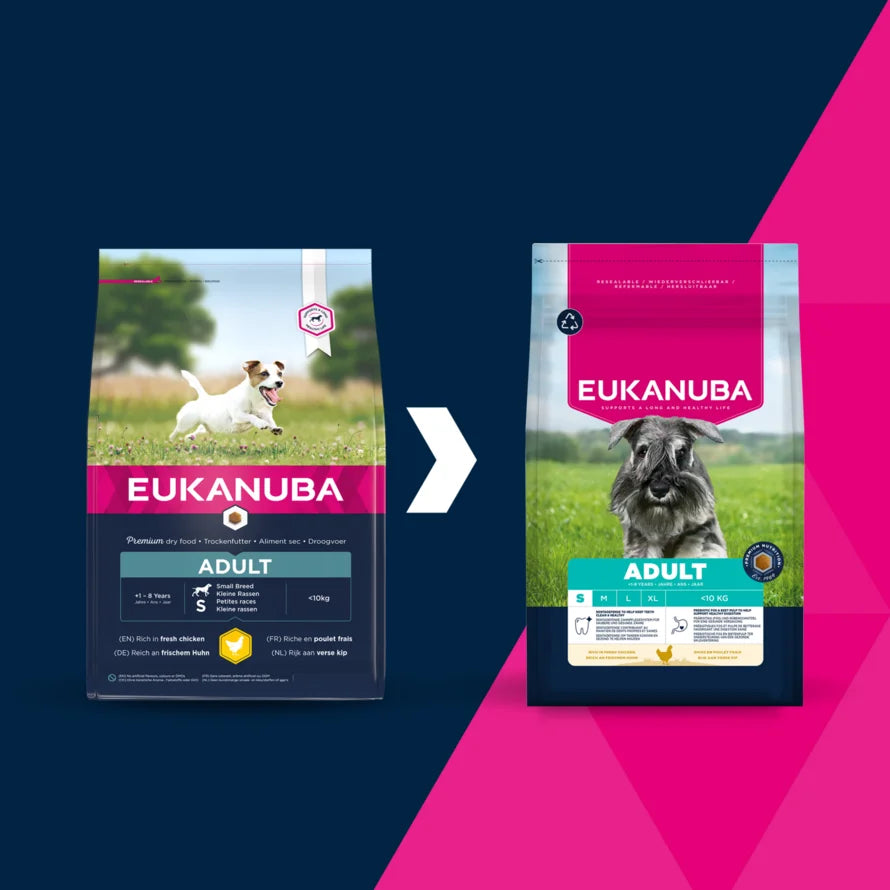 Eukanuba Adult Small Breed Chicken Dry Dog Food