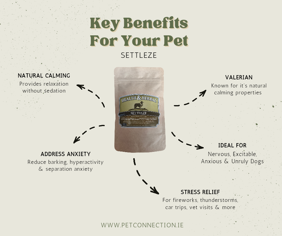 Settleze | Natural Calming Supplement for Dogs by Animal Health Company