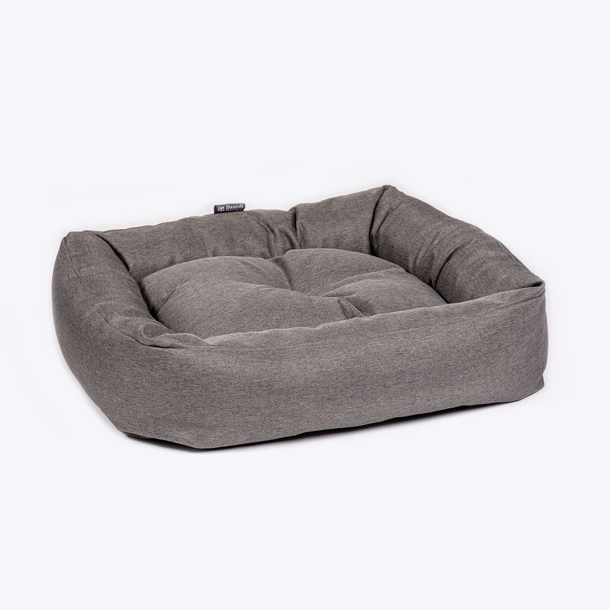 Danish Design Anti-Bacterial Dog Snuggle Bed - Grey