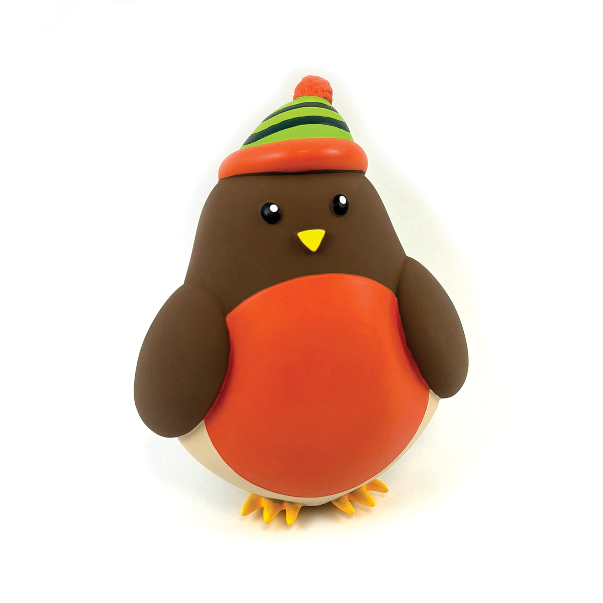 Happy Pet Rolo Robin 🐦‍⬛ Latex Christmas Dog Toy by Happy Pet