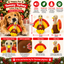 Tommy Turkey Latex 🦃 Dog Toy by Happy Pet