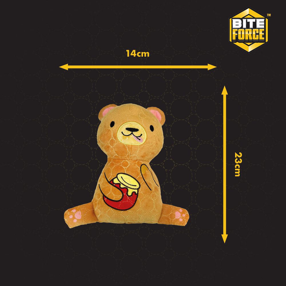 Bite Force | Tough Kevlar Dog Toy | Durable Bear