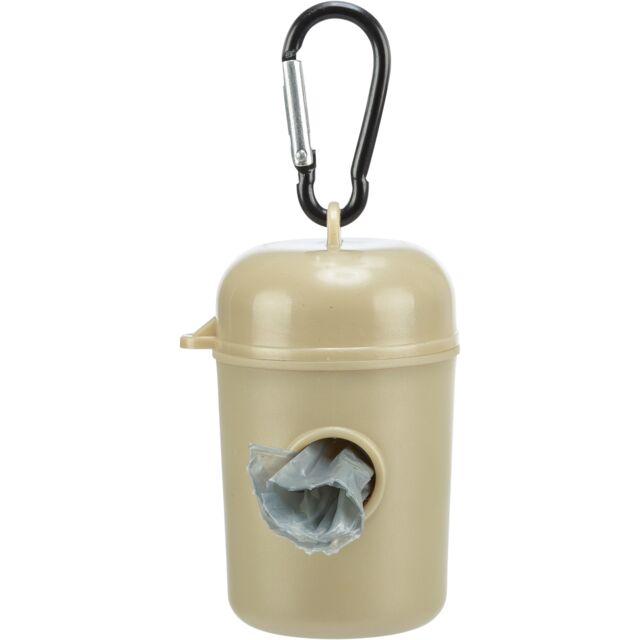 Trixie | Dog Waste Disposal | Plastic Dispenser & 40 Poo Bags