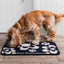 Dinner Mate Absorbent Food & Water Bowl Mat by Pet Rebellion