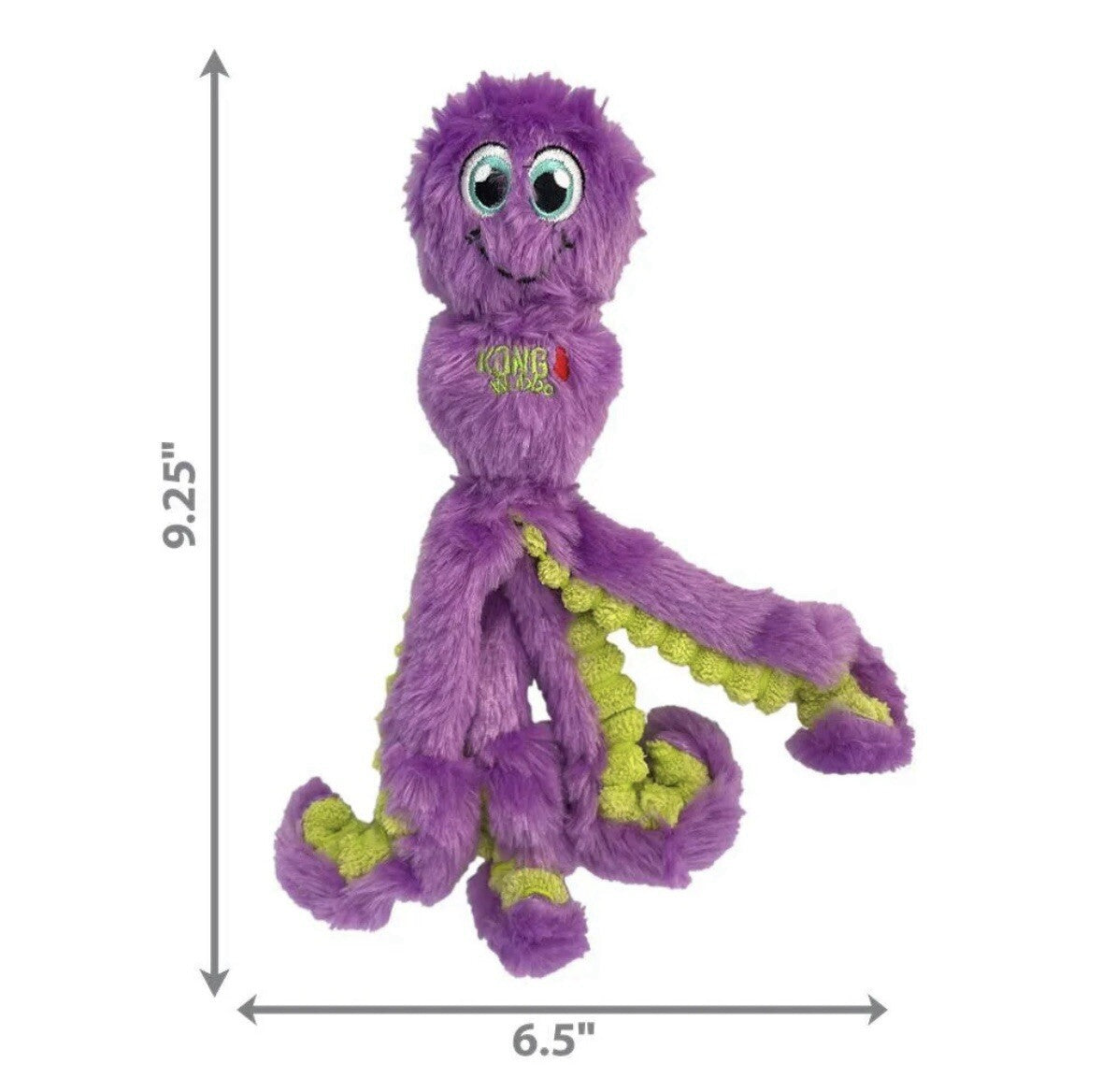 KONG Wubba Octopus | Squeaky Throw & Tug Dog Toy