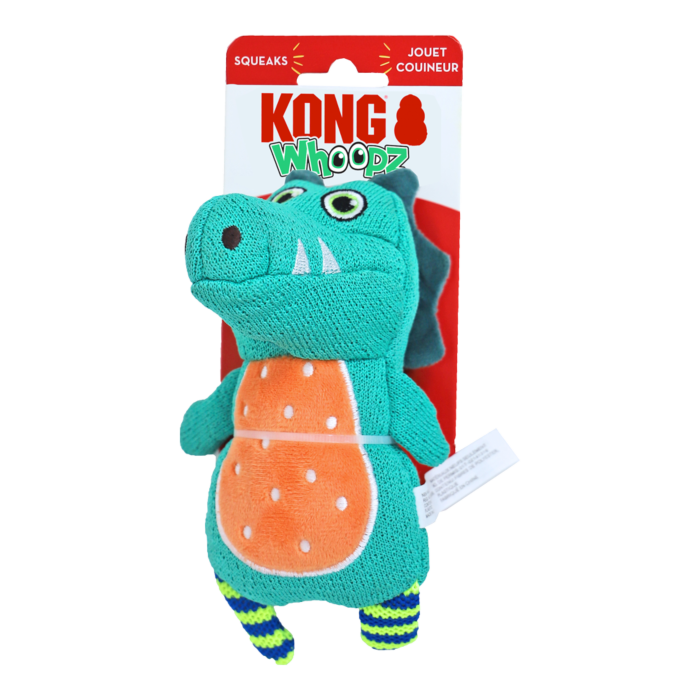 KONG Whoopz Gator | Soft Dog Toy