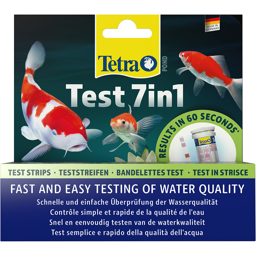 Tetra Pond Water Test Kit 7 in 1 - 25 Strips