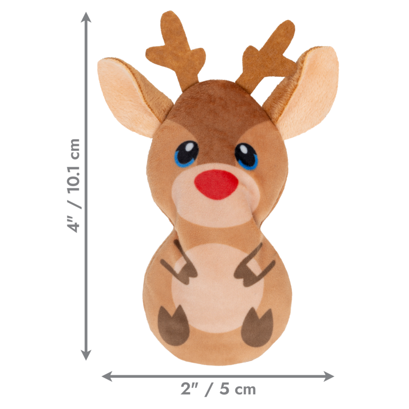 KONG Holiday Catnip Refillables Mouse & Reindeer 🎄 Christmas Cat Toy