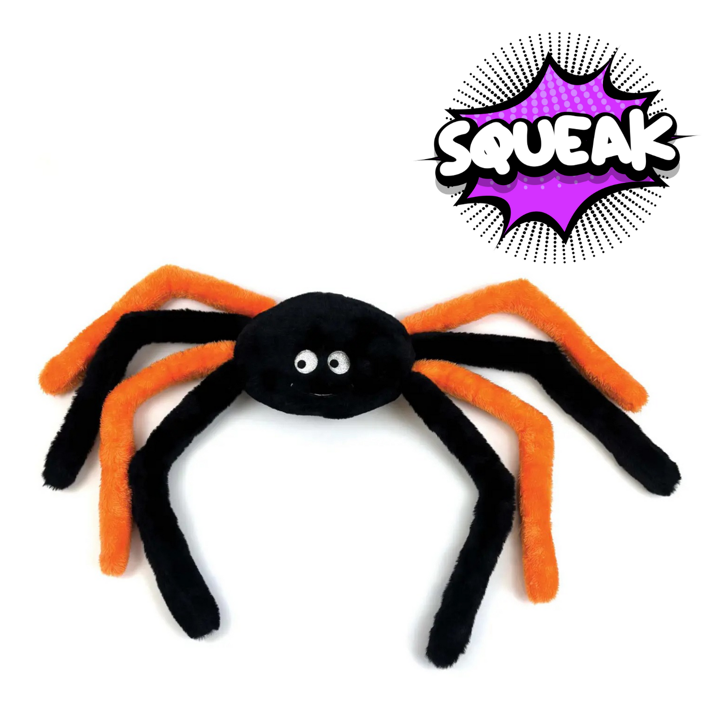 Happy Pet Halloween Spider | Large Dog Toy