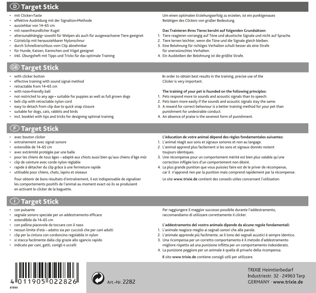 Trixie | Dog Activity | Training Touch Target Stick