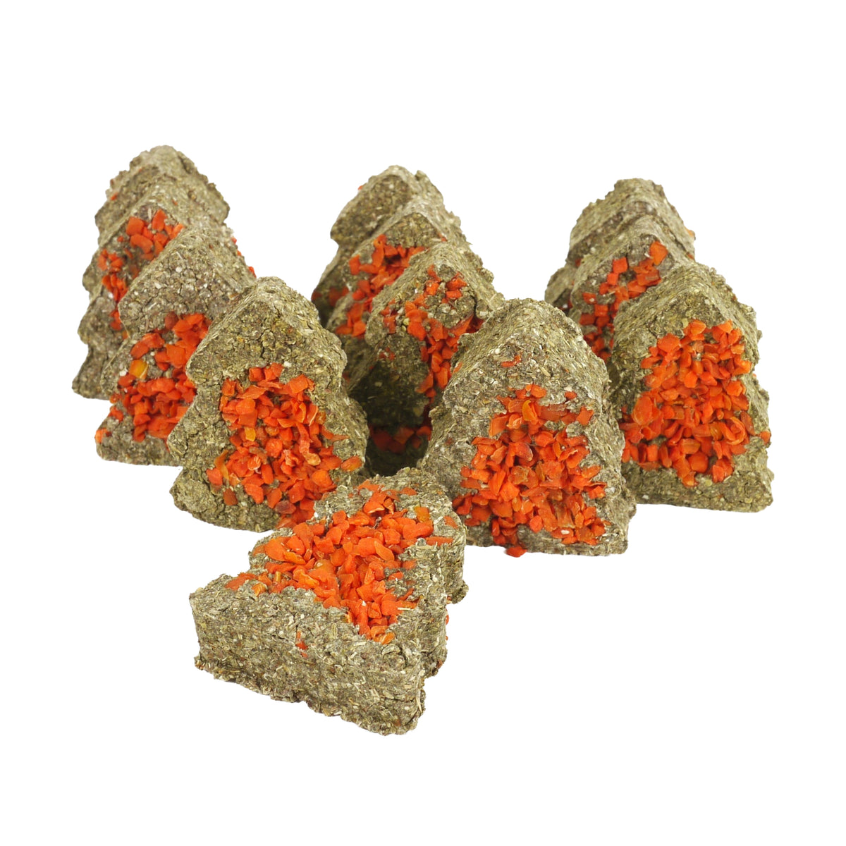 Naturals Carrot Dandelion Christmas Trees 🎄 Small Pet Treat by Rosewood