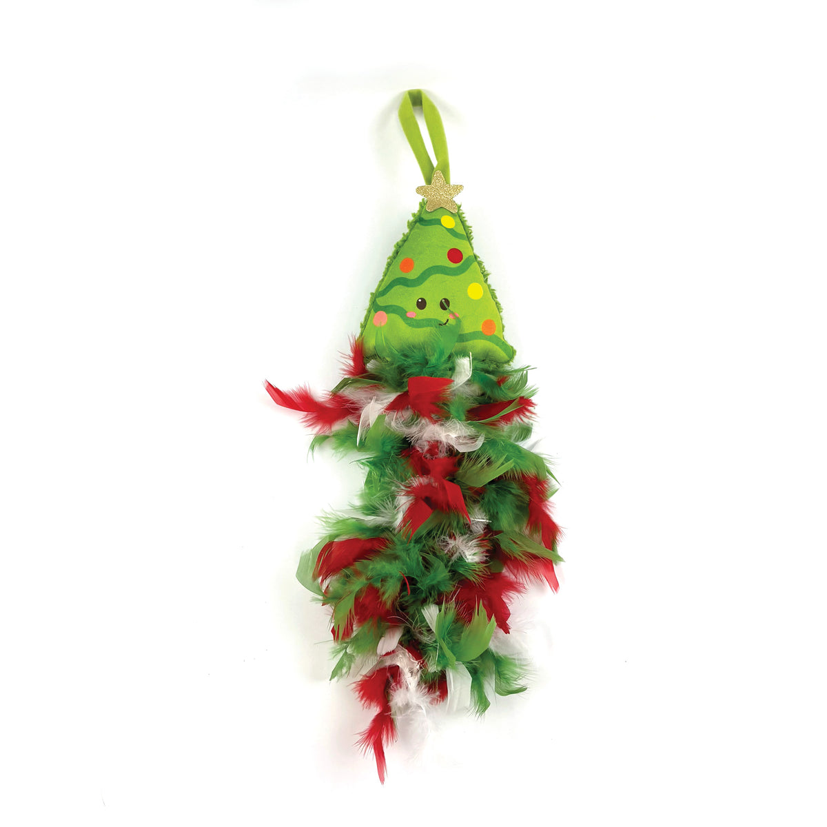Cooper Christmas Tree Door Hanger 🎄 Cat Toy by Happy Pet