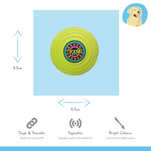 Groovers TPR Ball | Tough Dog Toy