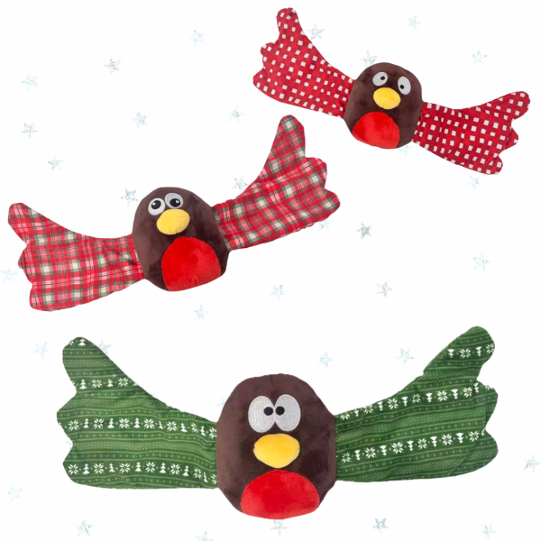 Festive Flappers 🎄 Christmas Dog Toy by James & Steel