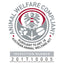 Animal welfare compliance logo with inspection number on a white background