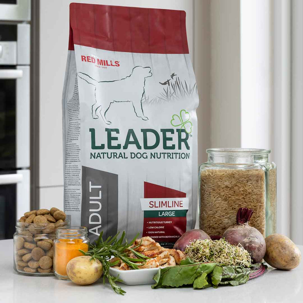 Red Mills Leader Slimline Turkey Adult Large Breed Dry Weight Control Light Dog Food