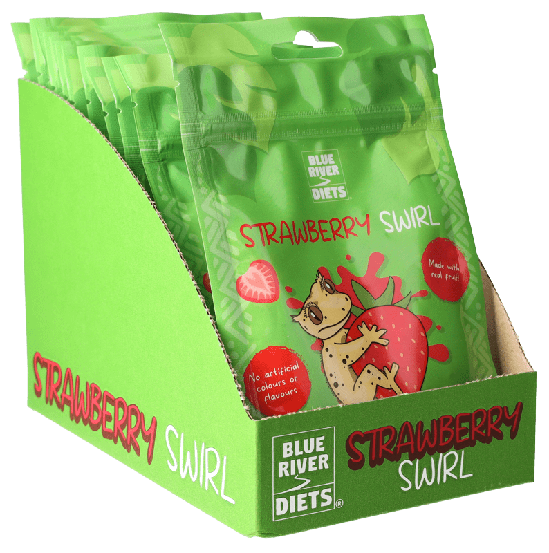 Blue River Strawberry Swirl Gecko Food | Complete Fruit Based Diet